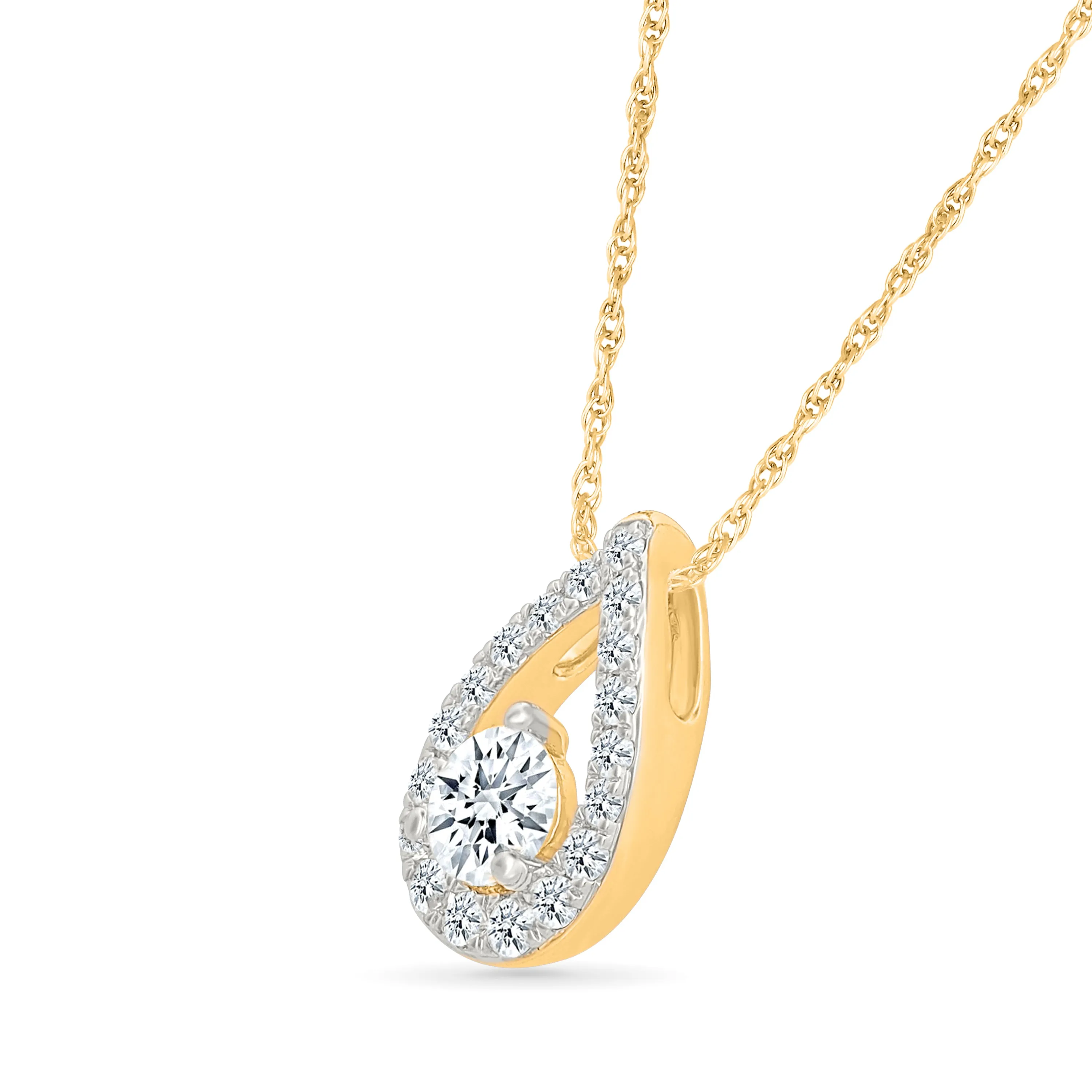 Orotund Diamond Pendant