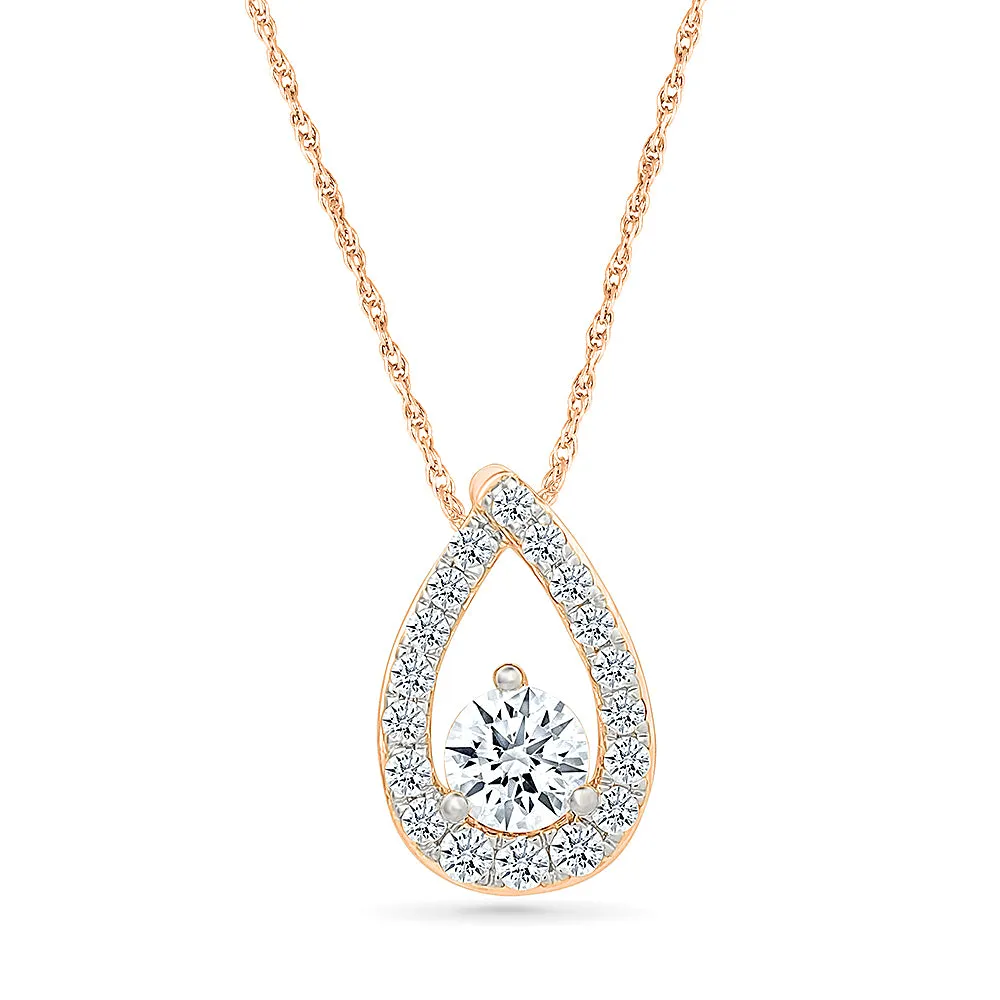 Orotund Diamond Pendant