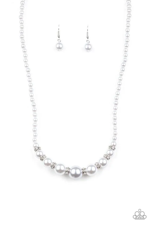 Paparazzi Necklace ~ SoHo Sweetheart - Silver