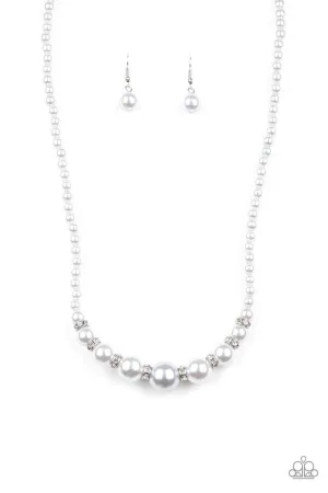 Paparazzi Necklace ~ SoHo Sweetheart - Silver