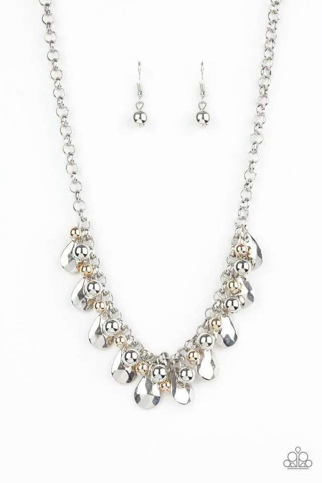 Paparazzi Necklace ~ Stage Stunner - Silver