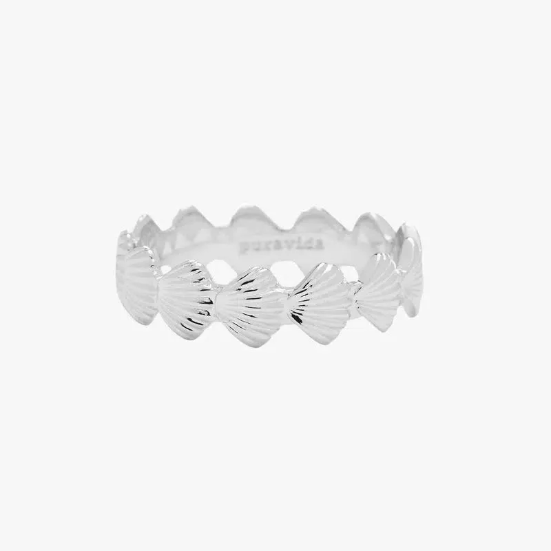 Pura Vida Clam Shell Ring