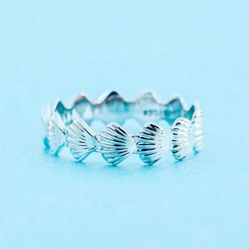 Pura Vida Clam Shell Ring