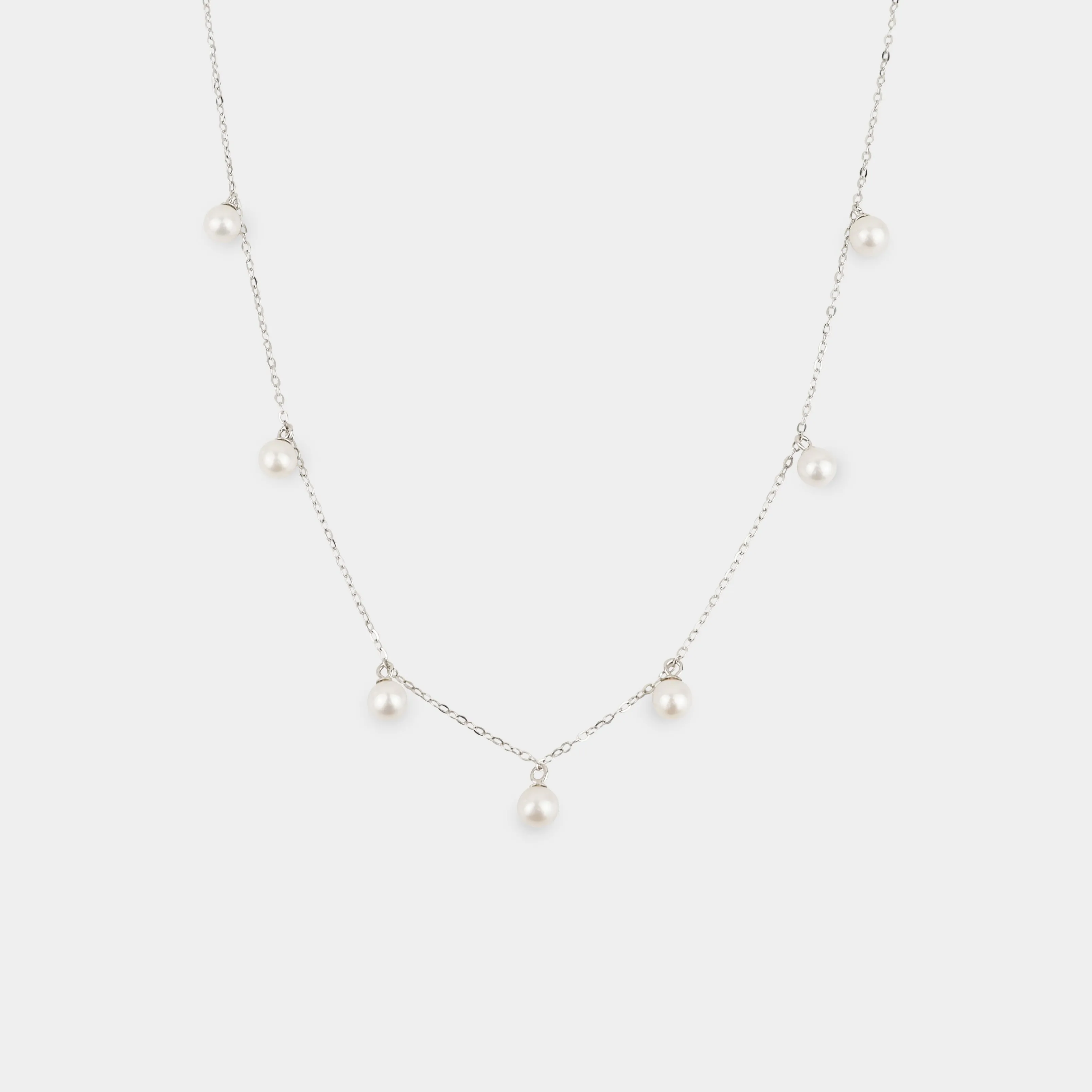 RAIN DROP PEARL NECKLACE