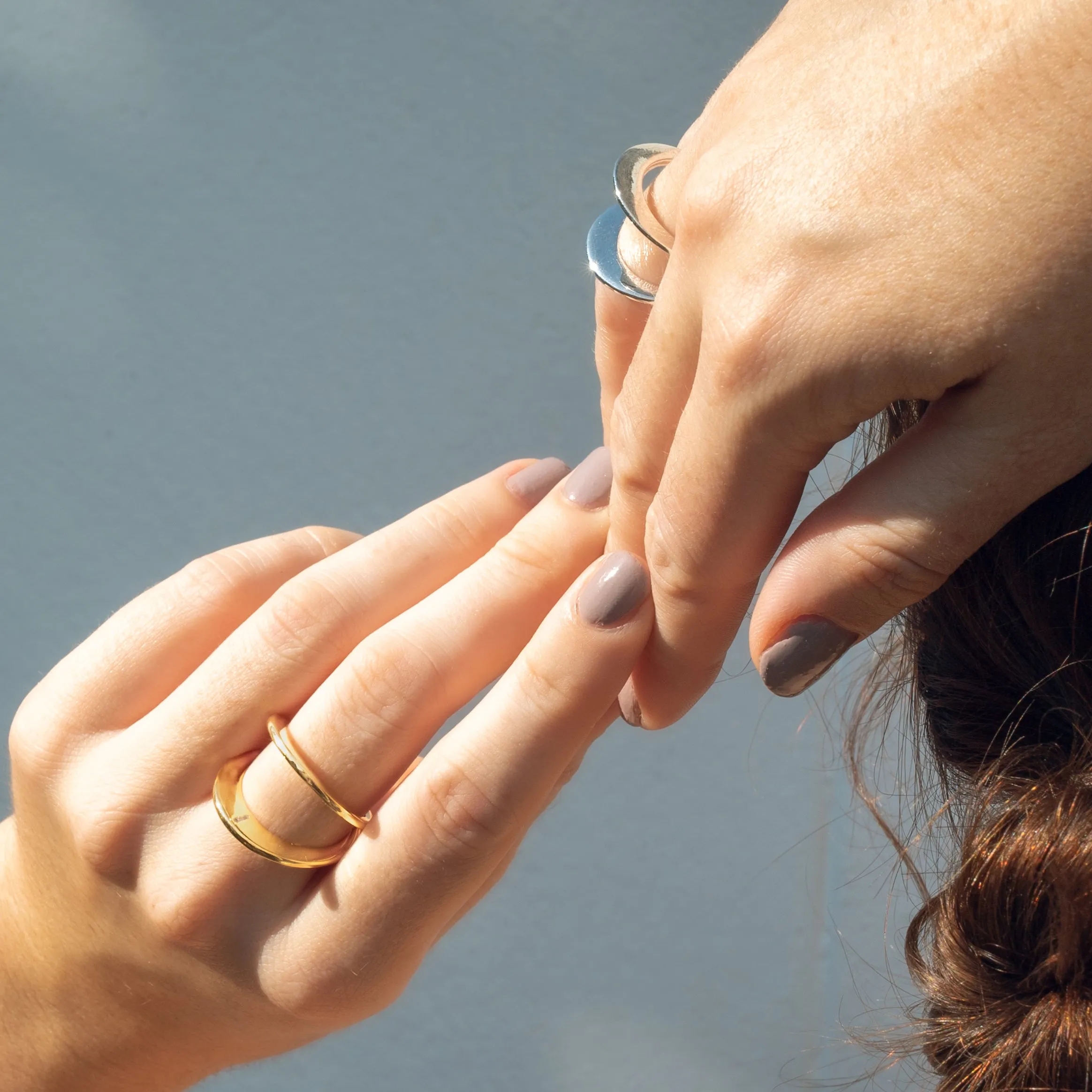 Silver Duality Ring