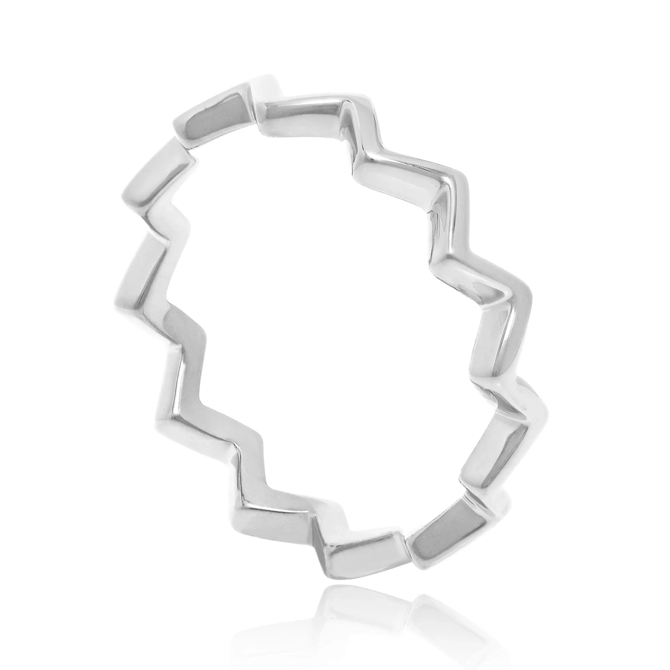 Silver Stacking Ring Ziggy