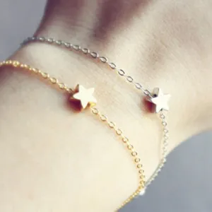 Simple Five-Pointed Star Bracelet For Ladies