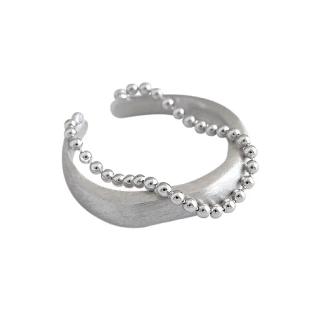 Stackable 925 Sterling Silver Ring