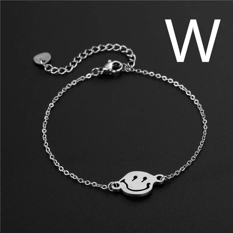 Stainless Steel Simple Jewelry Creative Trend Hip-hop Bracelet