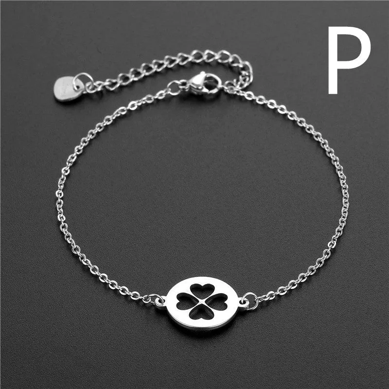 Stainless Steel Simple Jewelry Creative Trend Hip-hop Bracelet