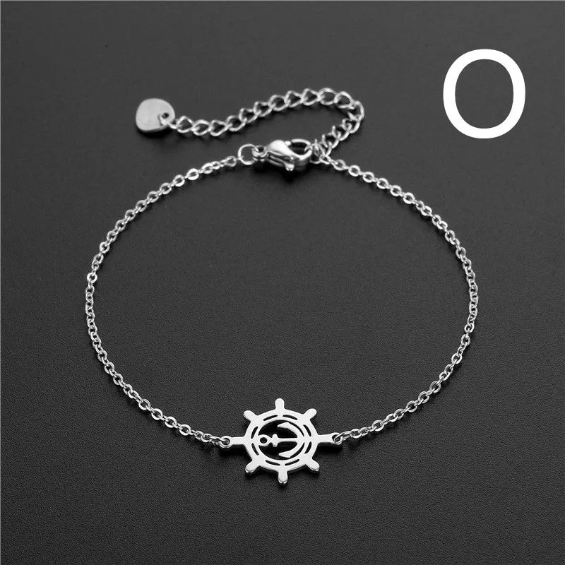 Stainless Steel Simple Jewelry Creative Trend Hip-hop Bracelet