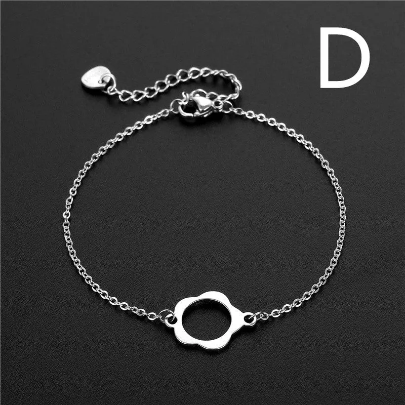 Stainless Steel Simple Jewelry Creative Trend Hip-hop Bracelet