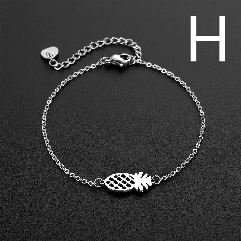 Stainless Steel Simple Jewelry Creative Trend Hip-hop Bracelet