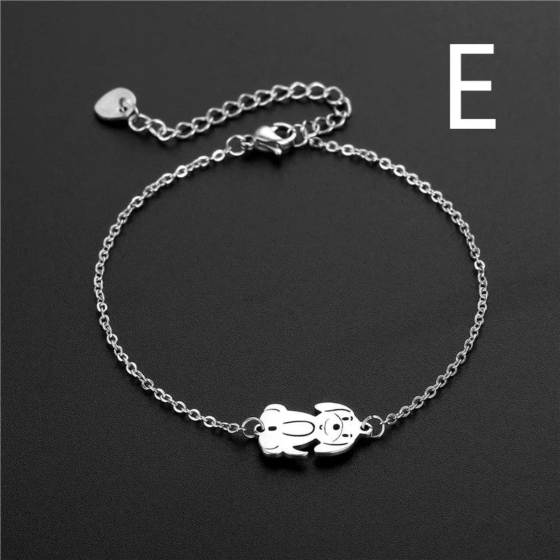 Stainless Steel Simple Jewelry Creative Trend Hip-hop Bracelet