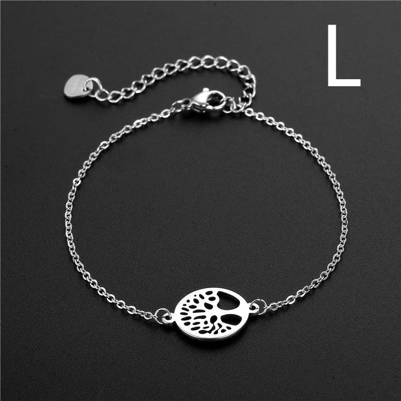 Stainless Steel Simple Jewelry Creative Trend Hip-hop Bracelet