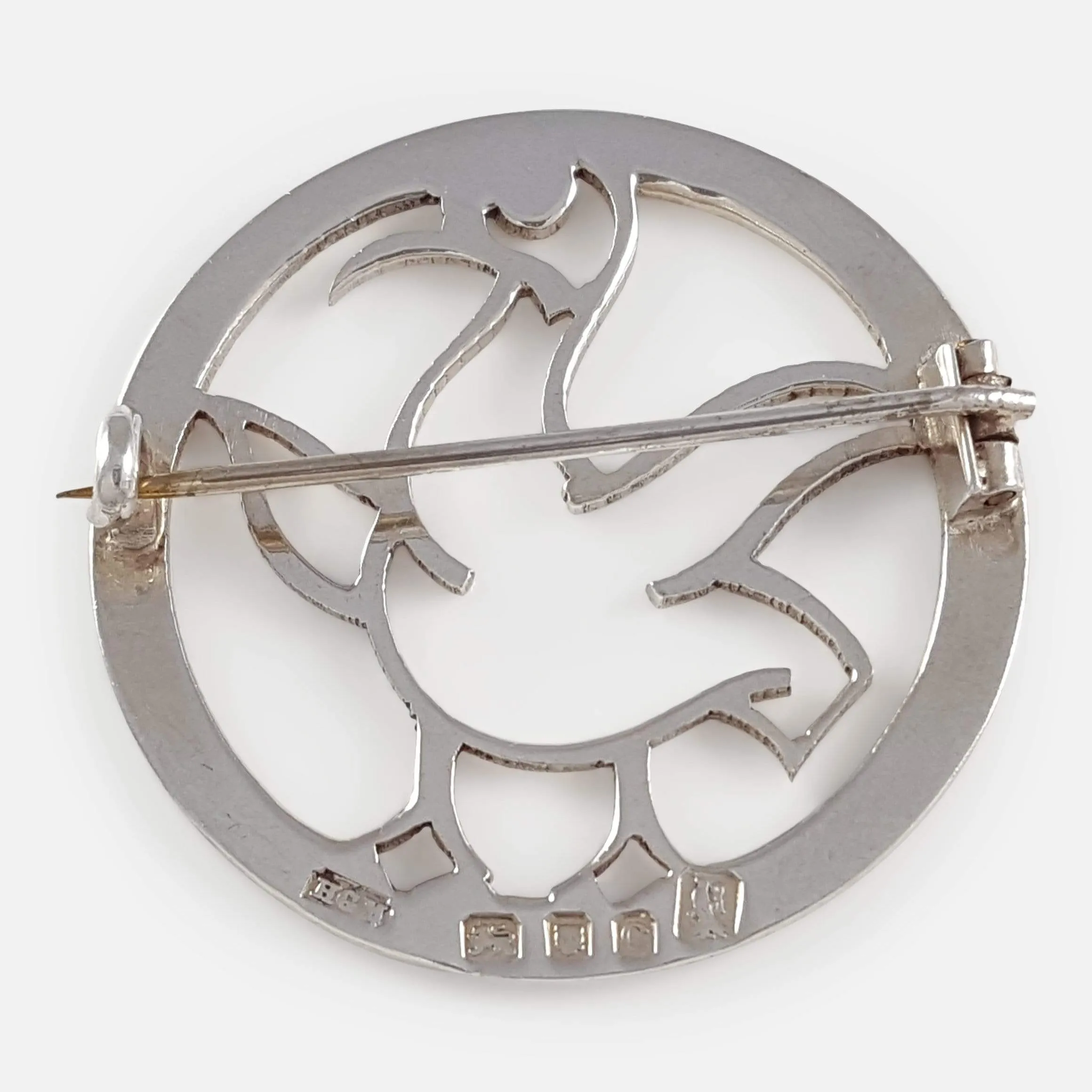 Sterling Silver Duck Brooch - H.G. Murphy - 1938