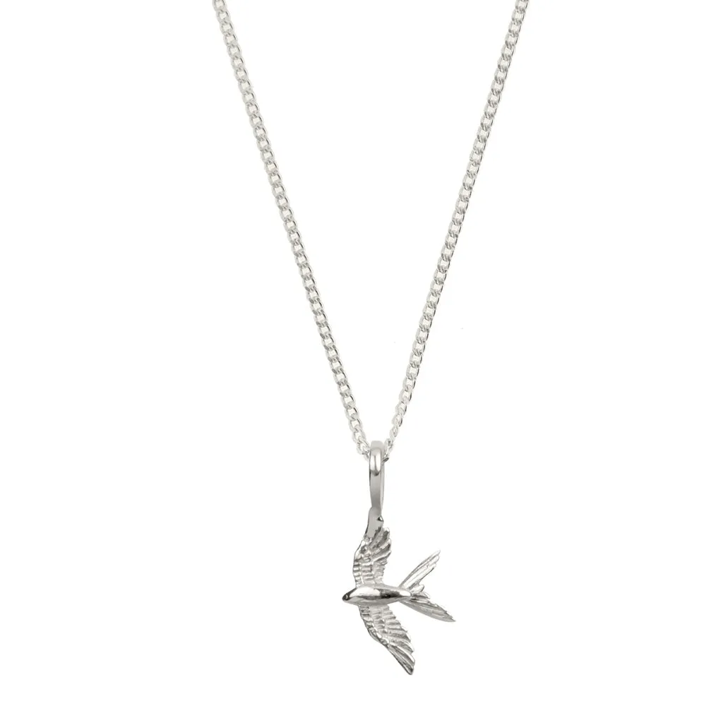 Swallow In Flight Necklace