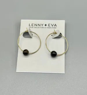 Symbolic Stones Earrings - Bronzite