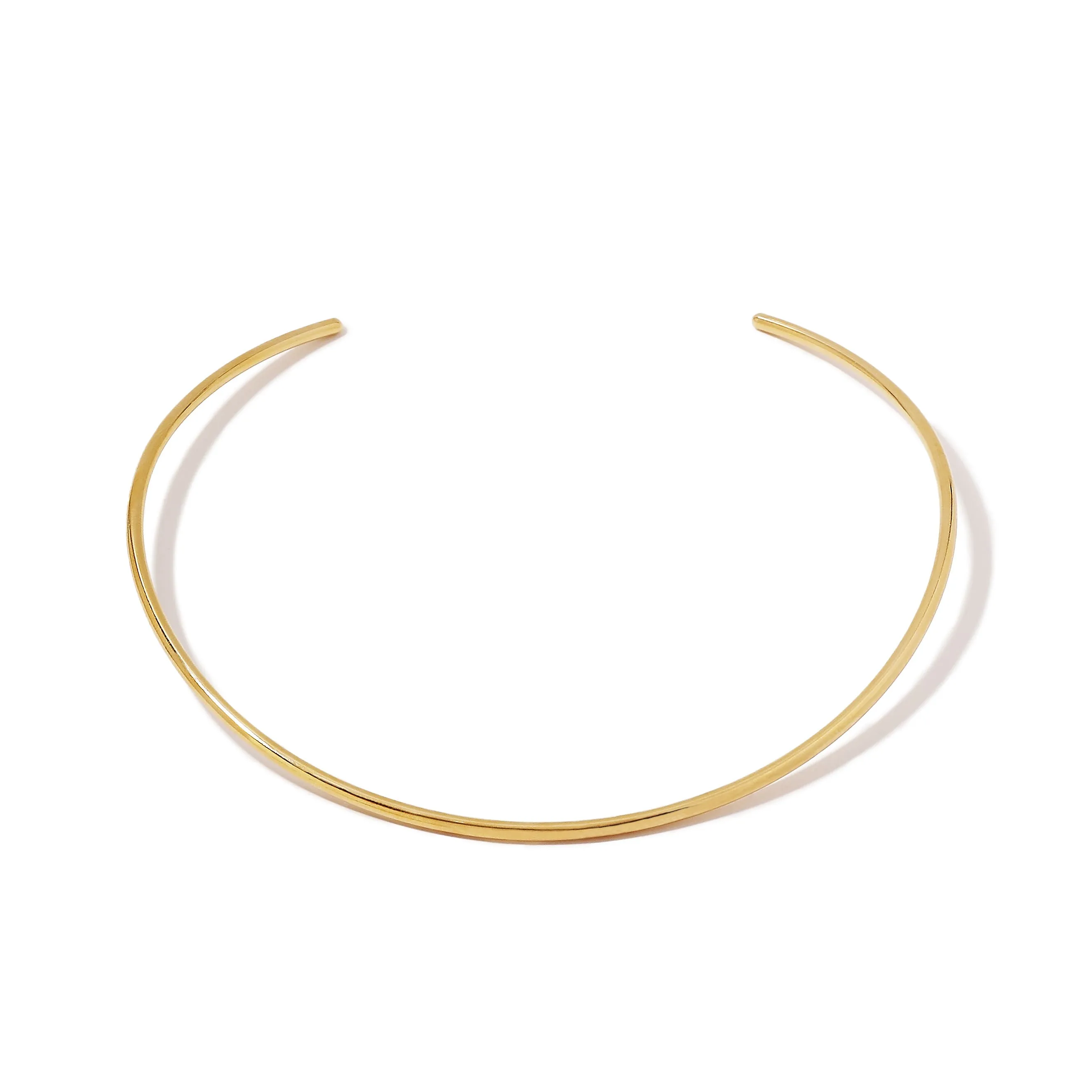 Timeless Gold Torque Necklace