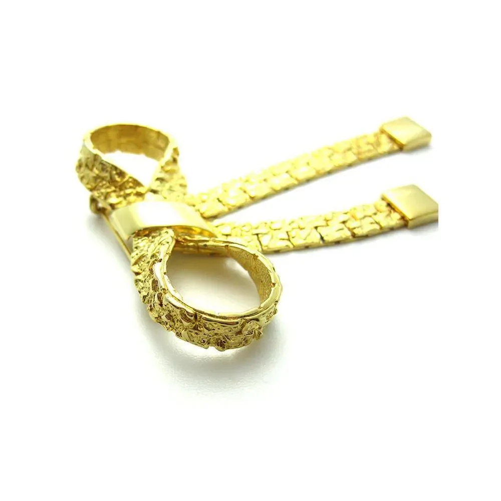 Vintage 1960's Gold Bow Brooch